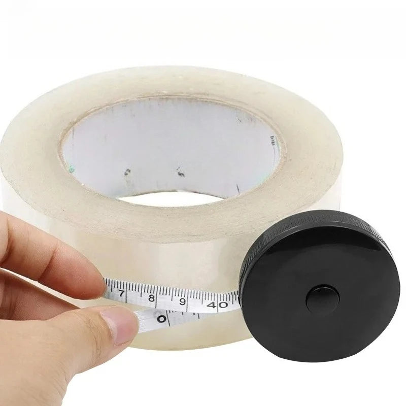 150cm Mini Retractable Tape Measure Keychain – Portable Tailor Measuring Tape for Clothing, Body Measurements, Sewing & Home Use